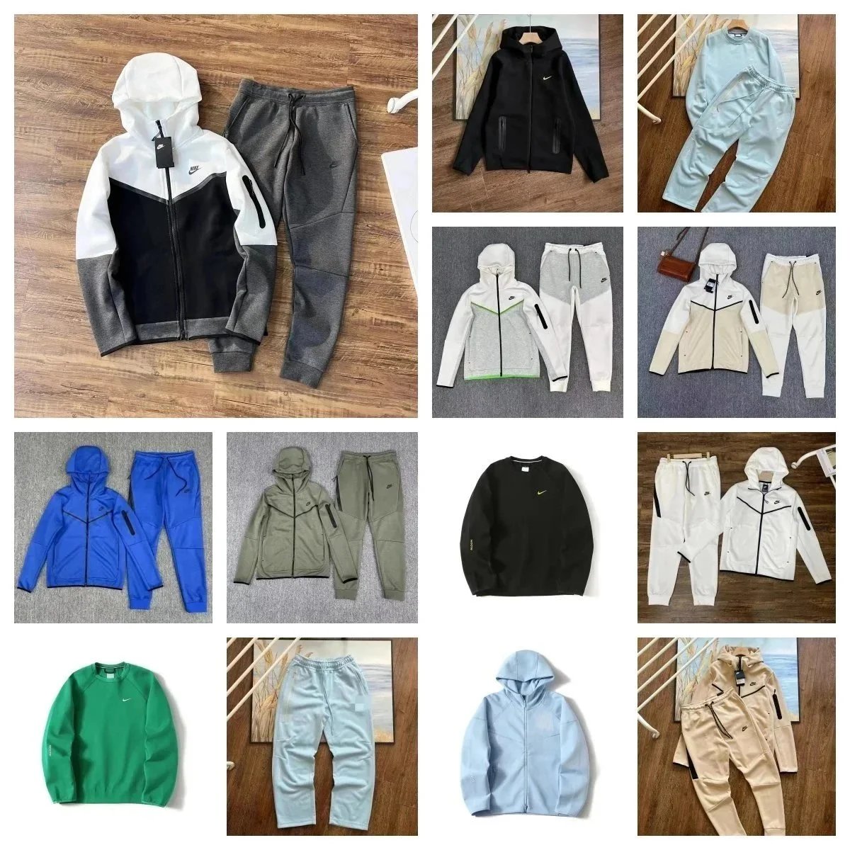 HM17运动套装卫衣裤子经典款（非质量问题，不退不换） -1