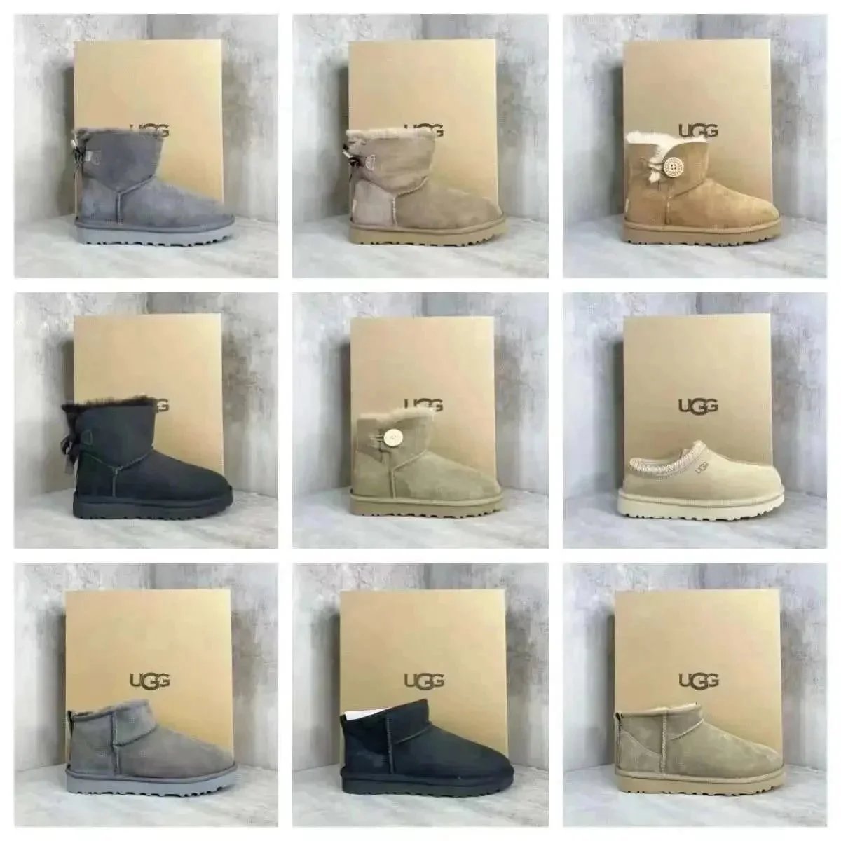 UGG Mini Boots Women's Classic Short Winter Snow Boots