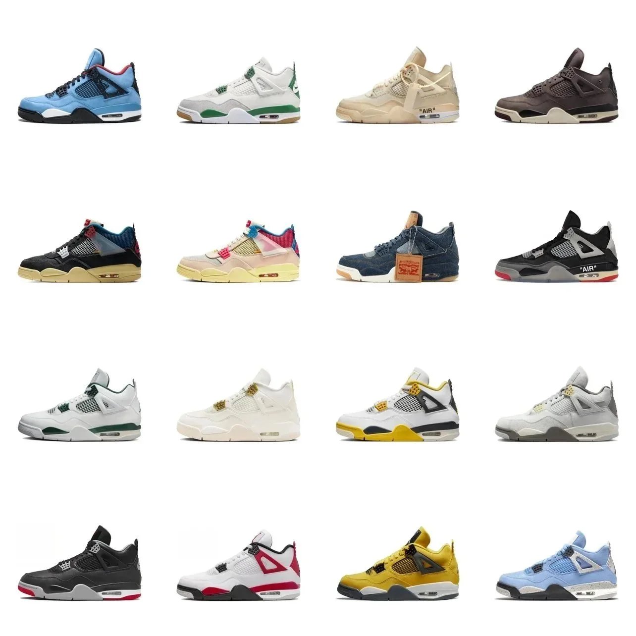 Air Jordan 4 Sneakers Men's Basketball Shoes