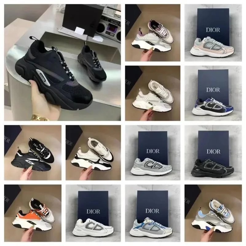 Dior Sneakers Mens Women Fashion Chunky Trainers