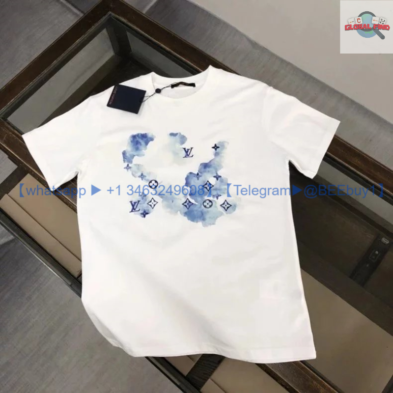 Louis Vuitton Watercolor Monogram T-Shirt White
