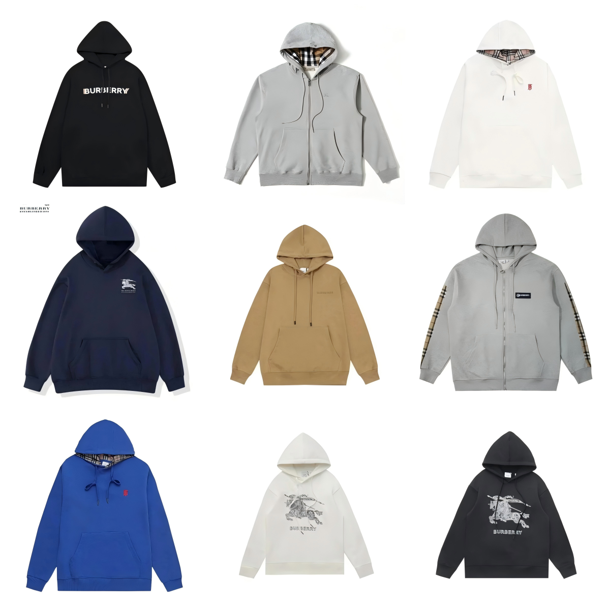 Burberry Hoodies Sweatshirts Men's Casual Wear