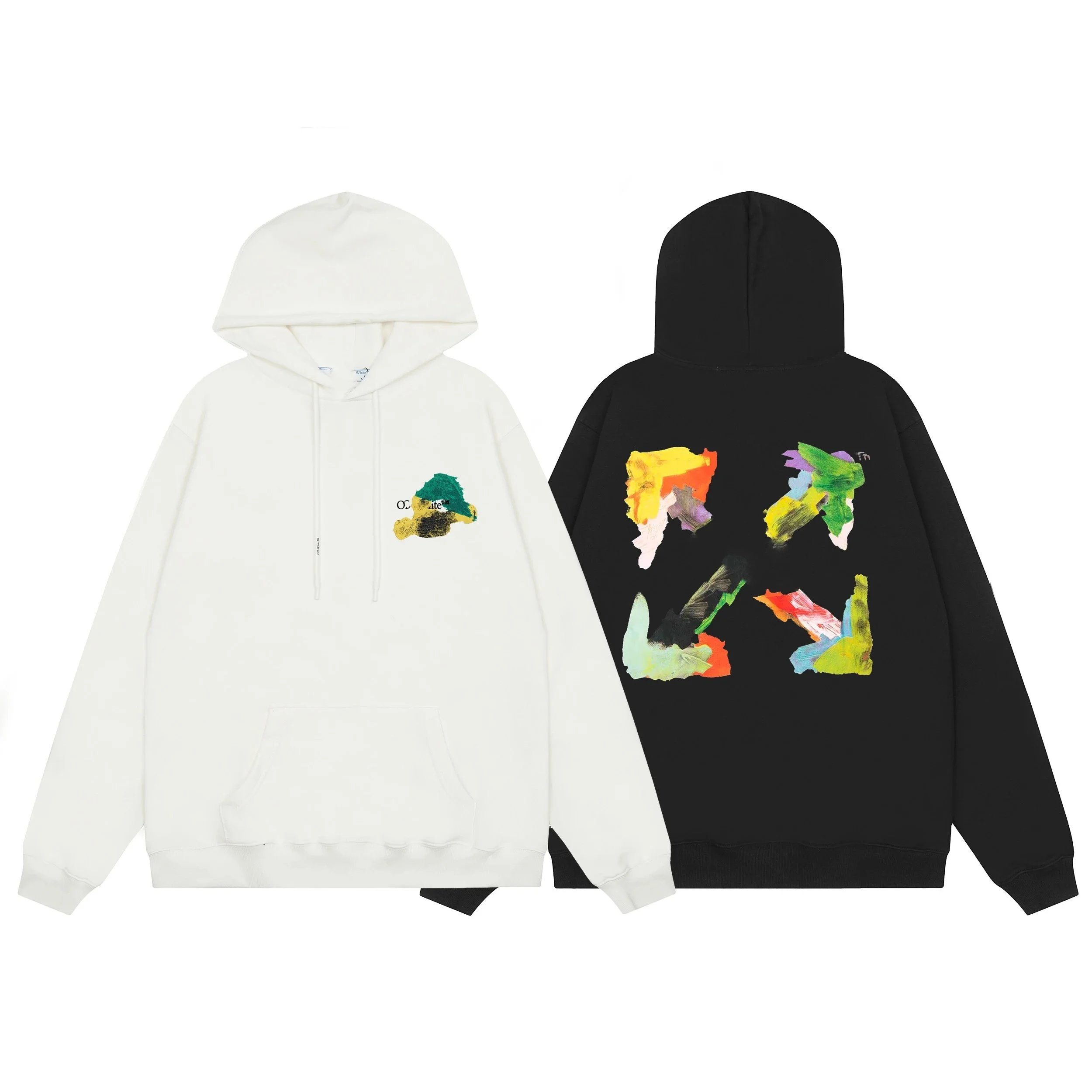 Abstract Art Print Hoodie Unisex Sweatshirt Streetwear Fashion