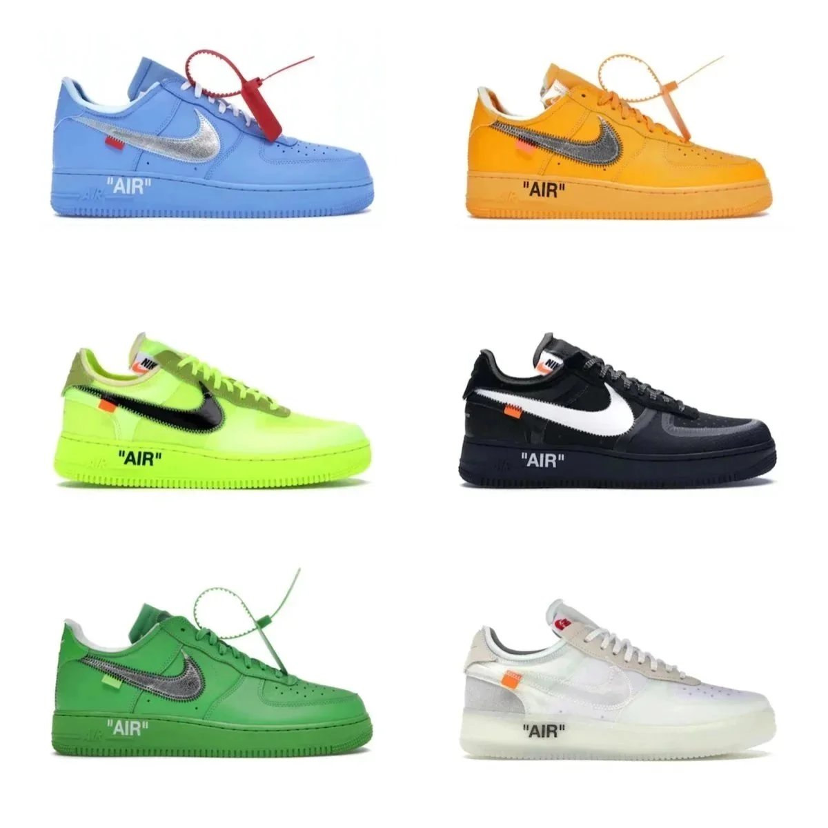 Nike Air Force 1 Low Off-White Collaboration Sneakers
