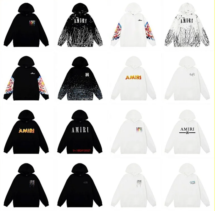 AMIRI Hoodies Sweatshirts Men Women Fashion Streetwear