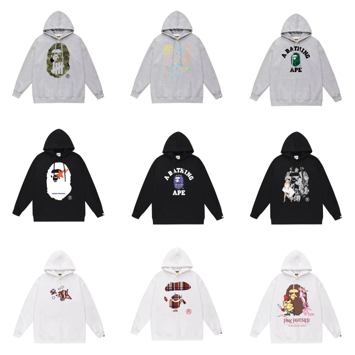 A Bathing Ape Hoodies Sweatshirts Collection