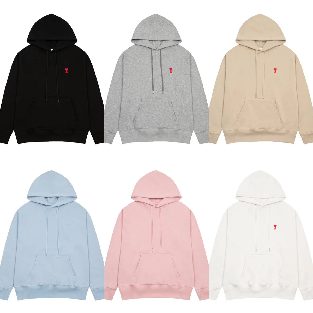 Minimalist Logo Hoodie in Multiple Colors