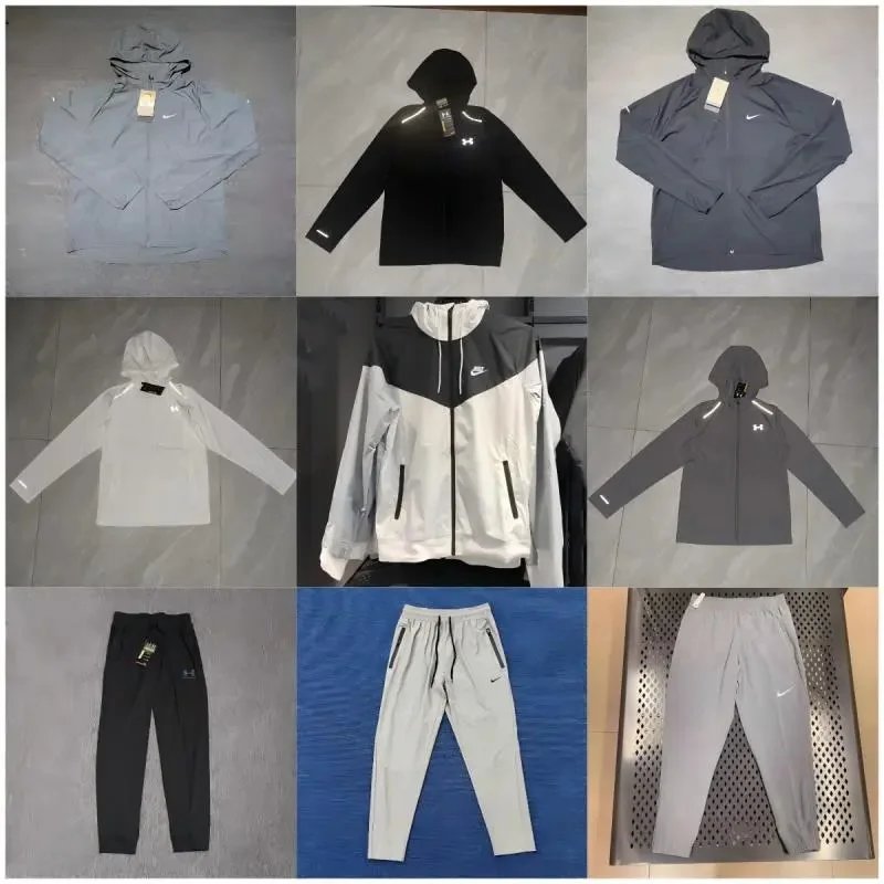 Nike Men's Hooded Jacket and Track Pants Set