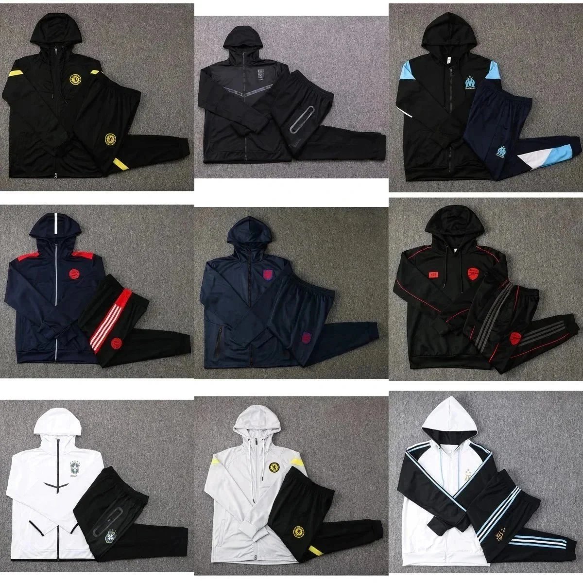 Men's Sportswear Tracksuit Hoodie and Pants Set