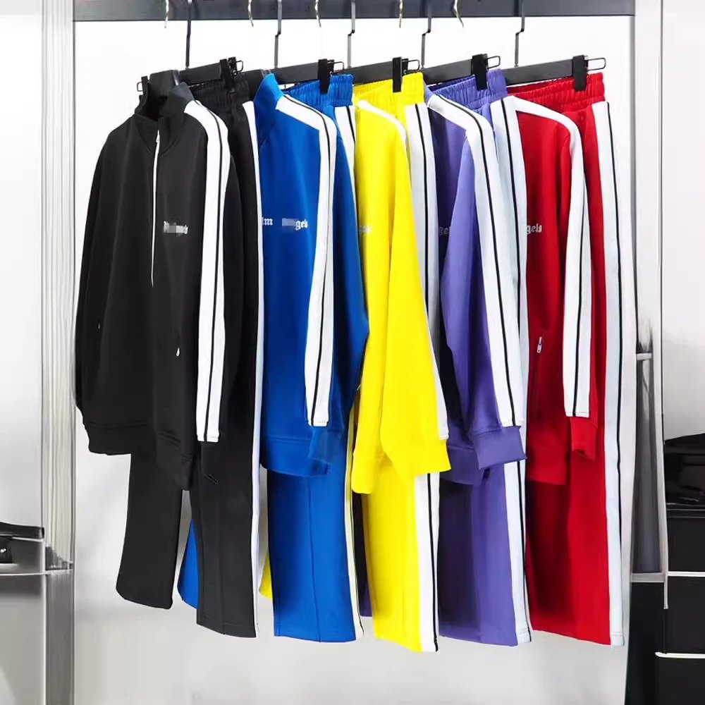 【DX11】拼色运动套装男女宽松休闲情侣高街套装潮