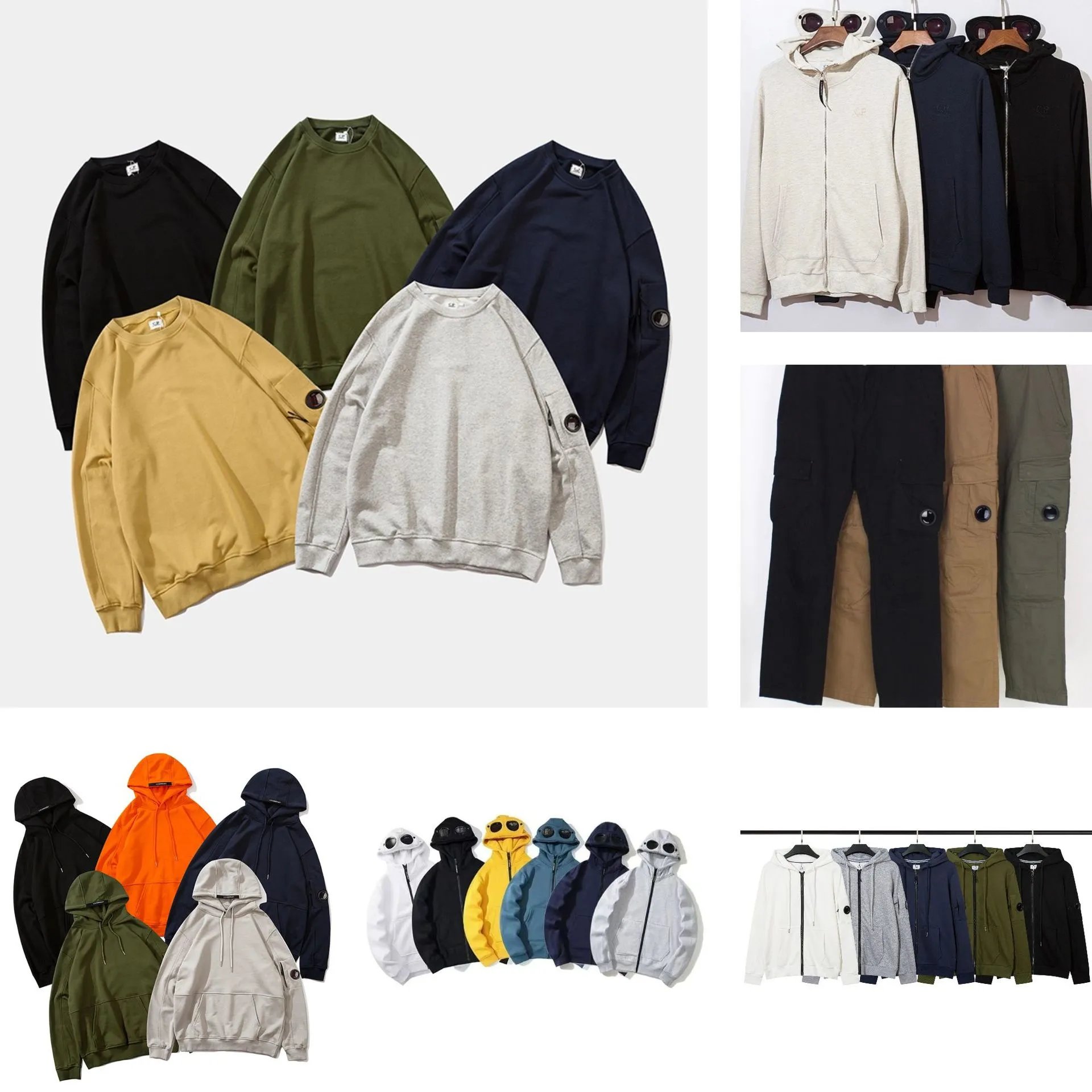 Men's Casual Hoodies Sweatshirts and Cargo Pants Collection
