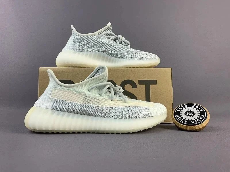 Yeezy Boost 350 V2 White Grey Sneakers