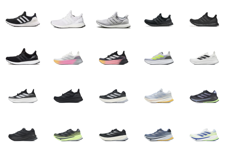 Adidas Running Shoes for Men and Women Lightweight Breathable Athletic Sneakers