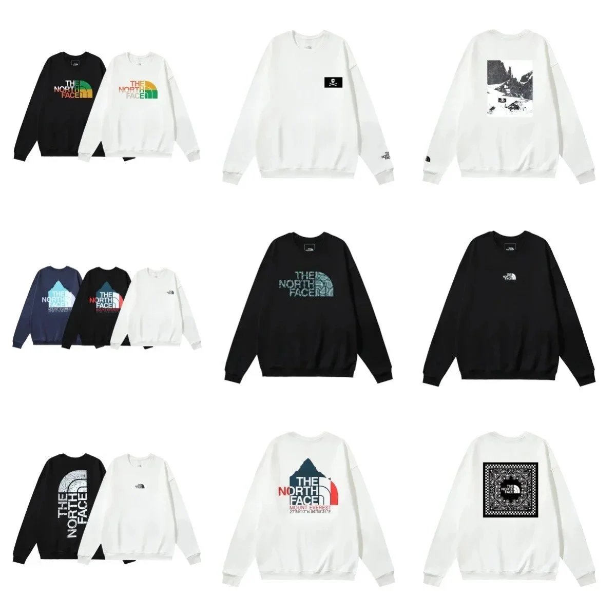 时尚宽松男女同款卫衣-008