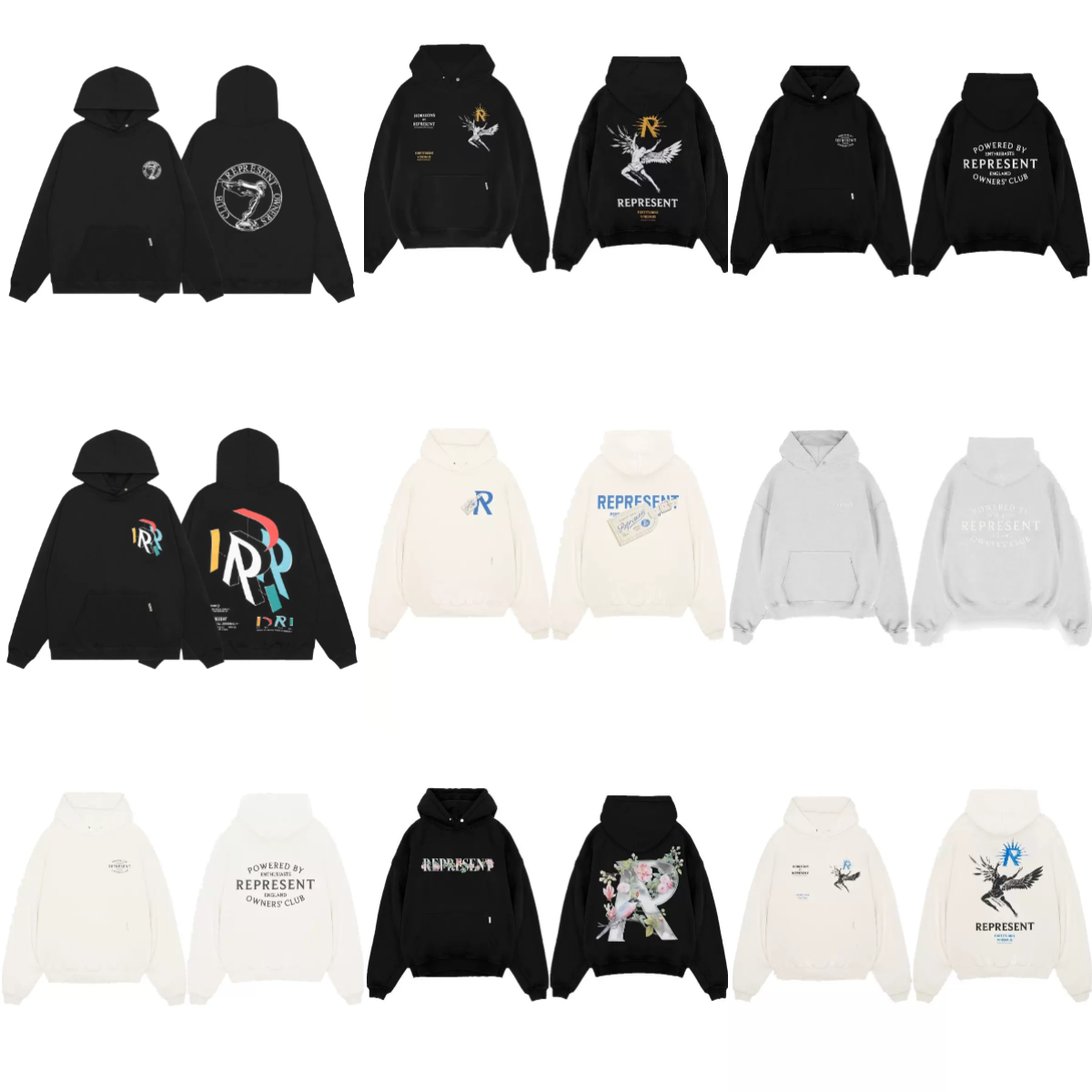 Represent Hoodies Sweatshirts Collection for Men and Women