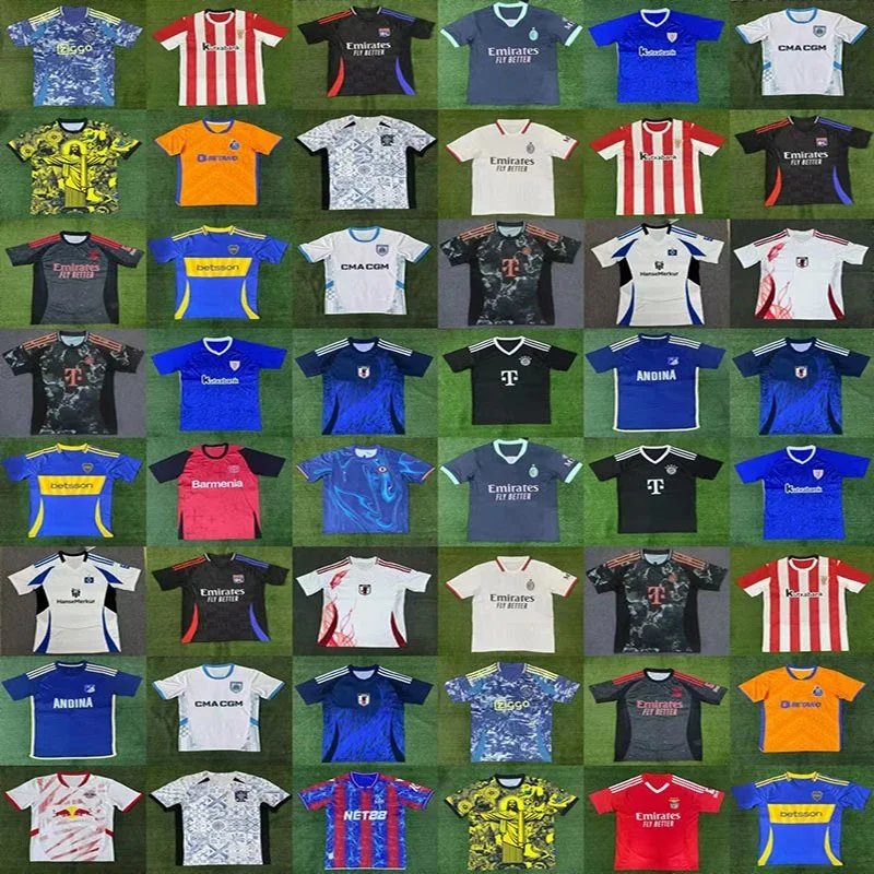 Official Football Club Jerseys Collection