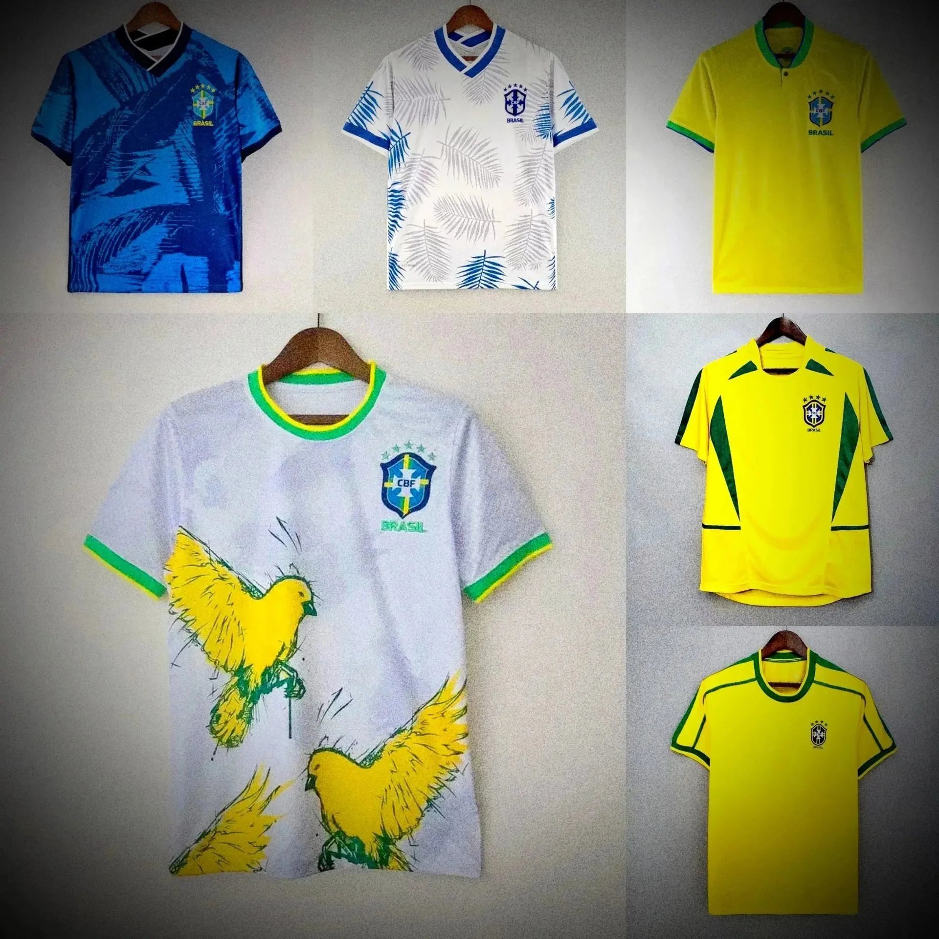 Brazil National Team Football Jersey Collection