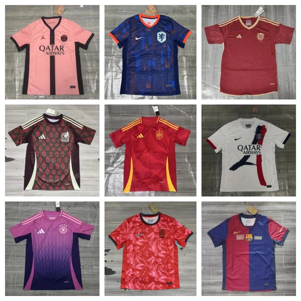 Official Soccer Jerseys from Top Clubs and National Teams