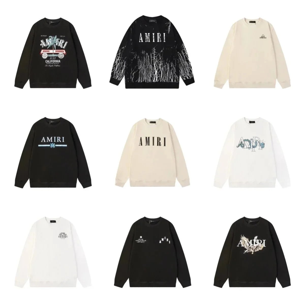 AMIRI Sweatshirts Collection - Premium Streetwear for Men