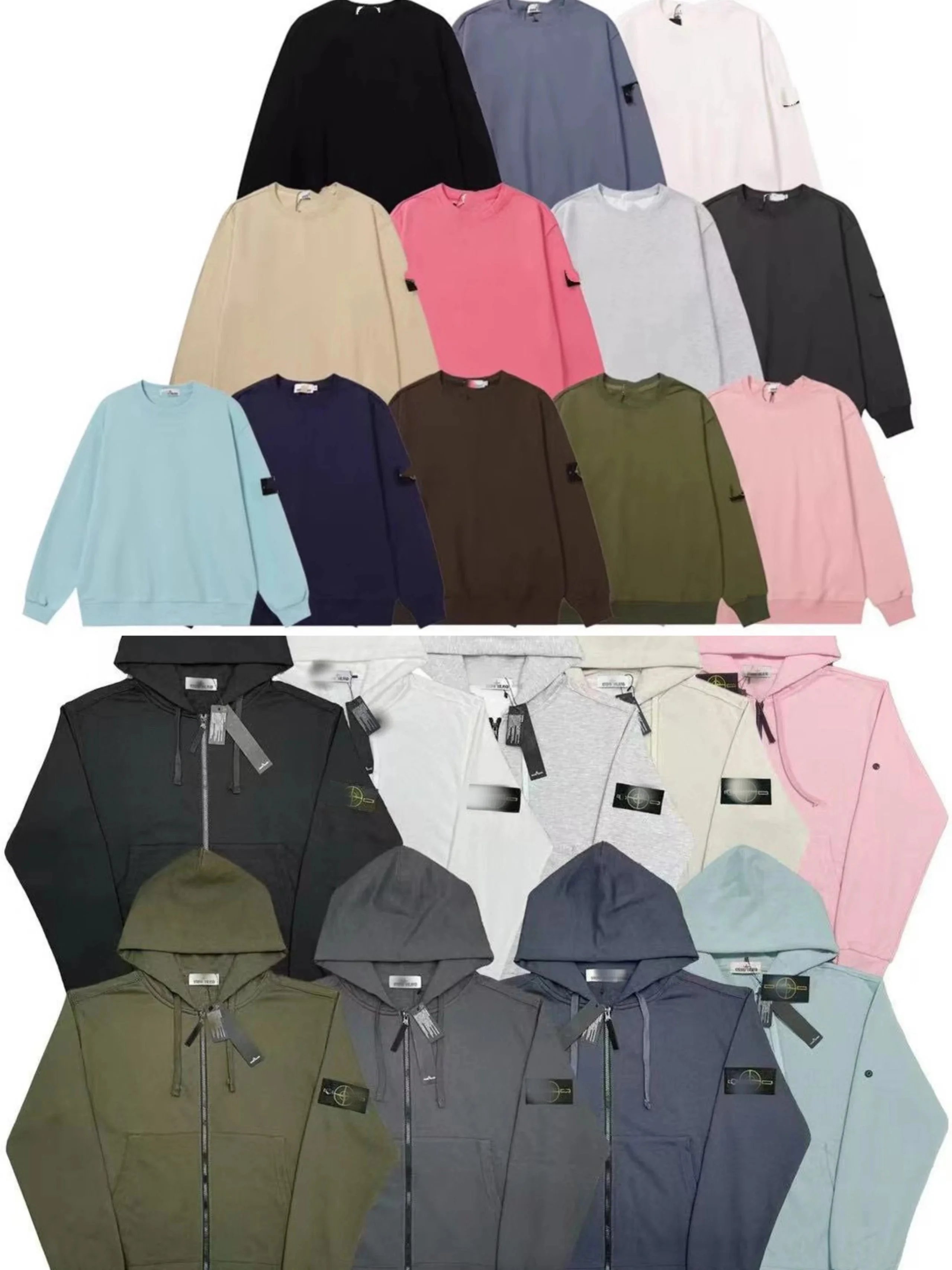 Stone Island Hoodies and Sweatshirts Collection