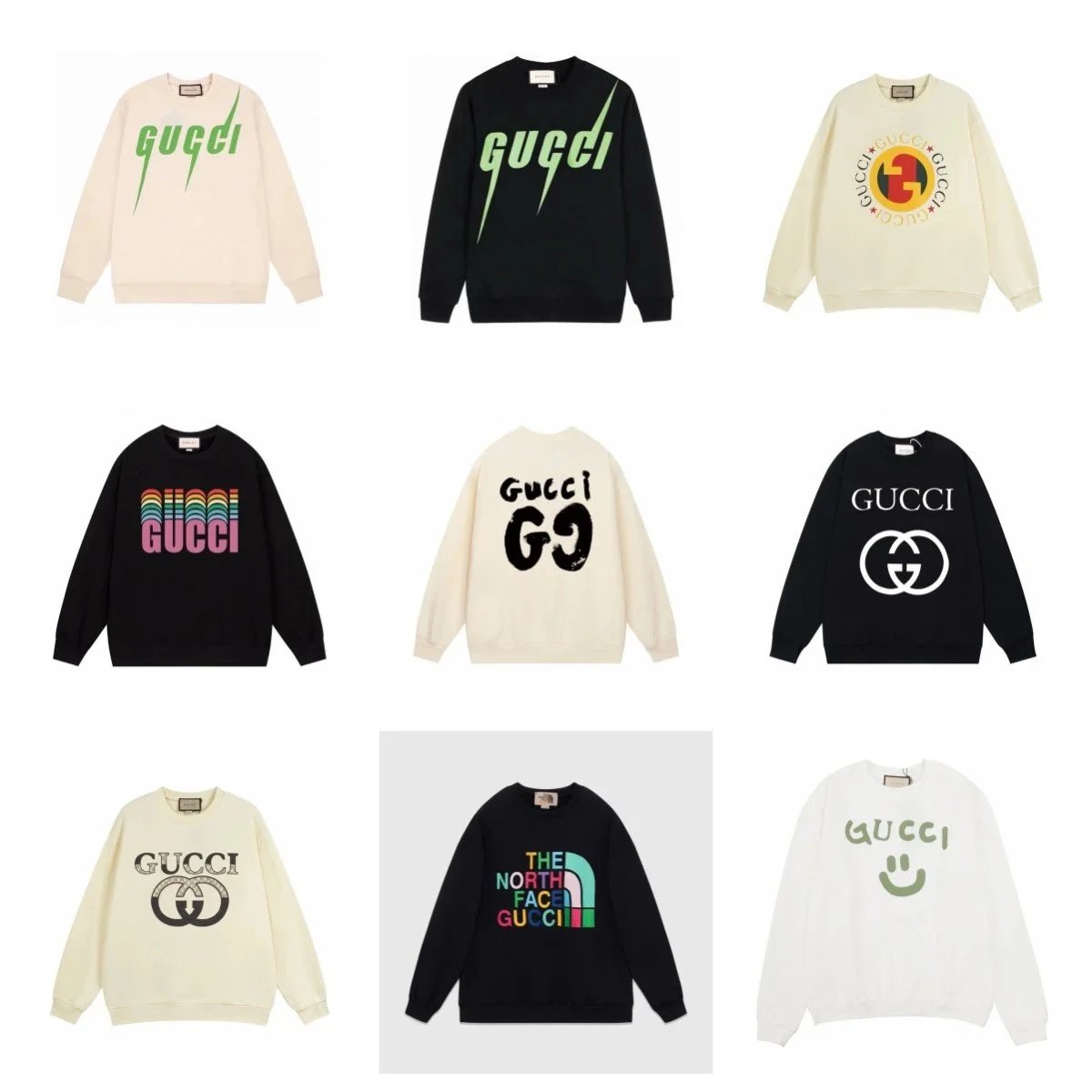 Gucci Logo Sweatshirts for Men and Women