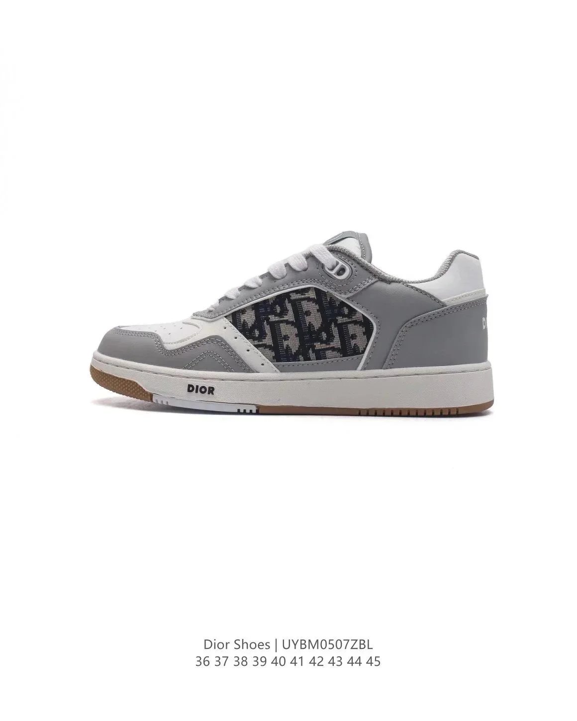 Dior Sneakers UYBM0507ZBL Grey White Men's Shoes