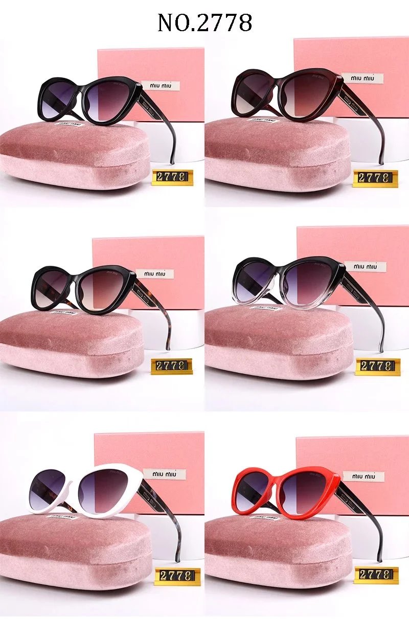 Miu Miu Sunglasses Model 2778 Fashion Cat Eye Shades