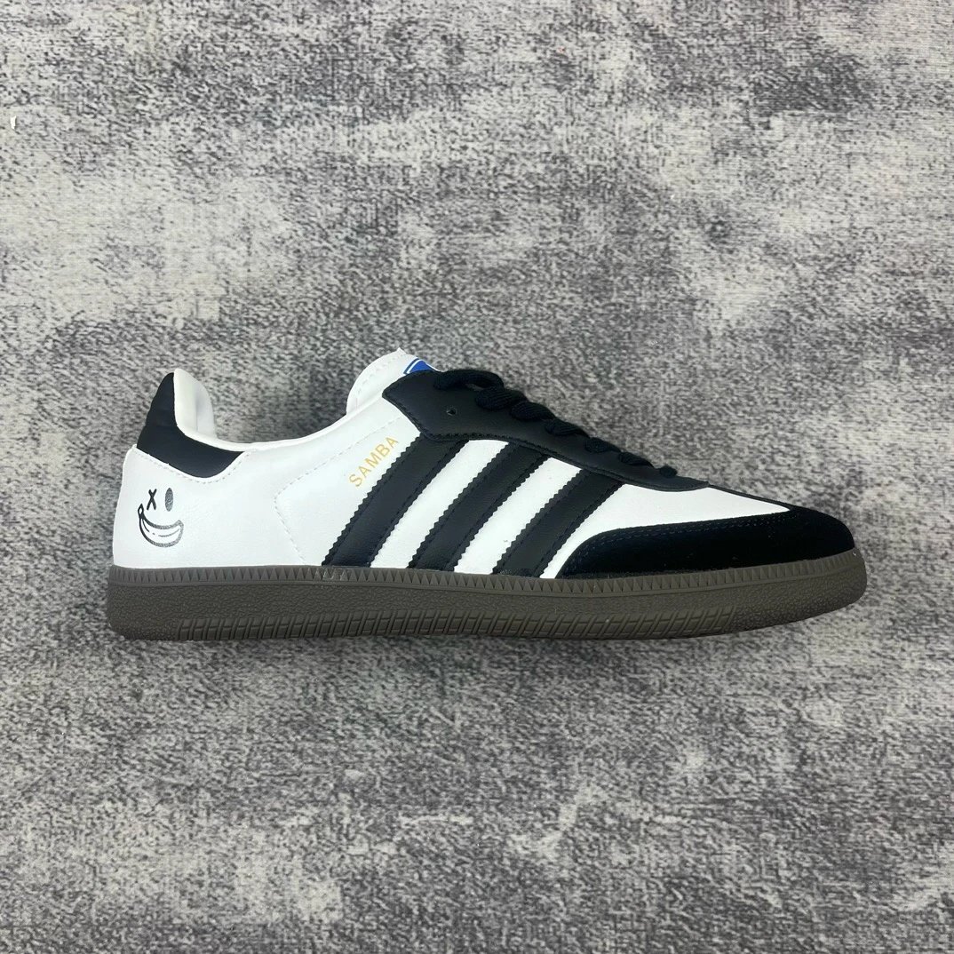 Adidas Samba Sneakers White Black Classic Shoes