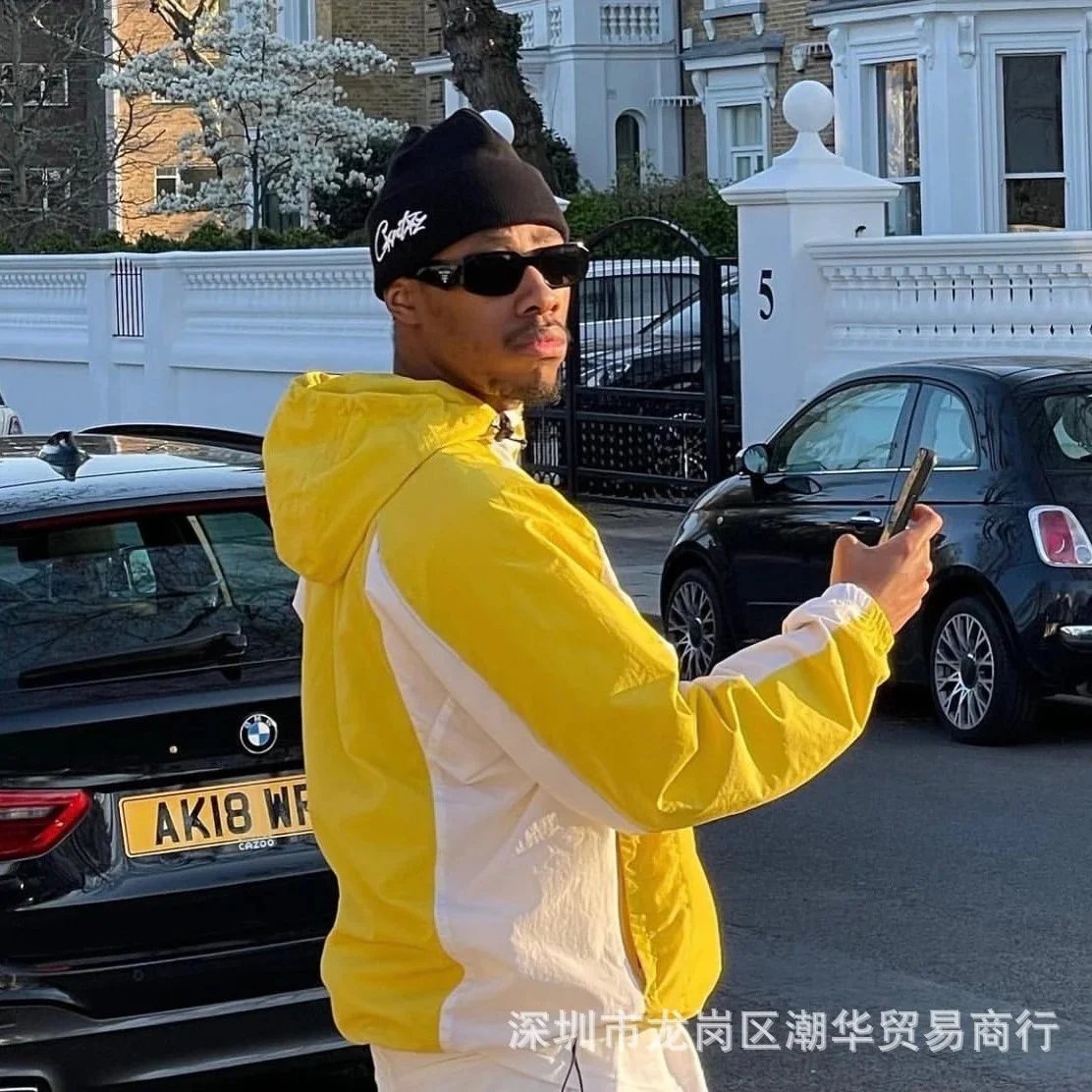 2024秋冬新款眼镜纯色卫衣男女同款宽松长袖