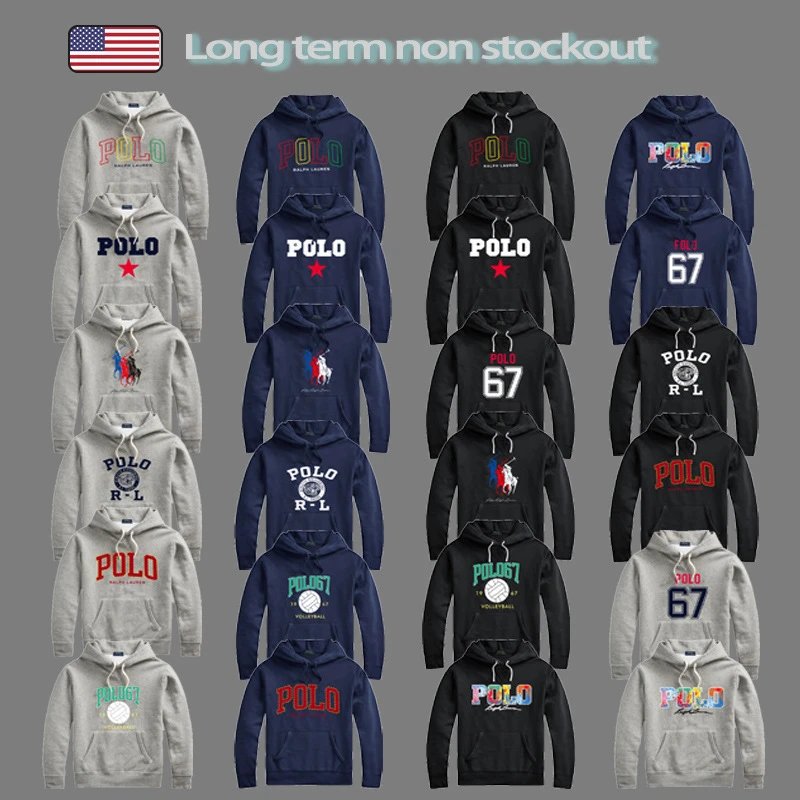 Polo Ralph Lauren Hoodies Sweatshirts Men's Casual Wear