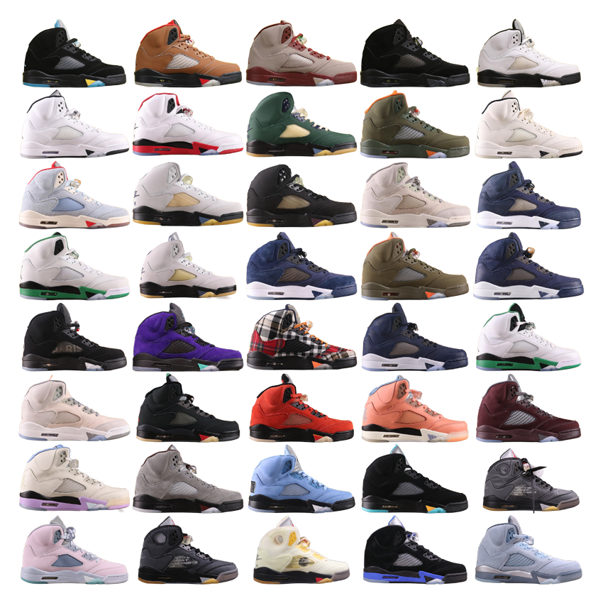 Air Jordan 5 Sneakers Collection