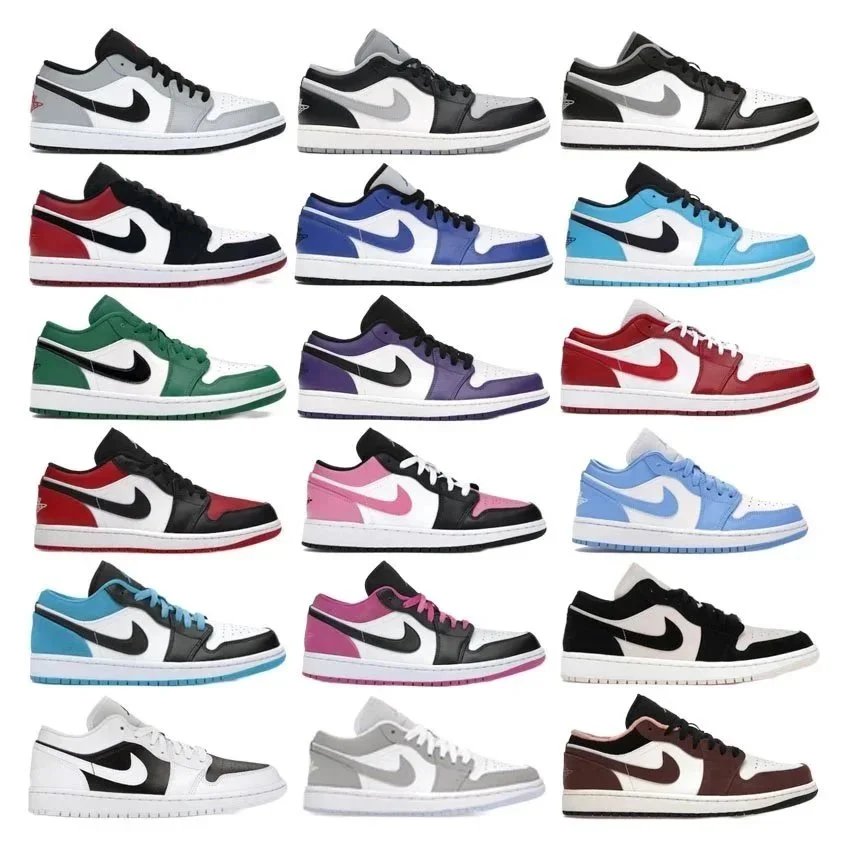 Air Jordan 1 Low Sneakers Men Women Basketball Shoes