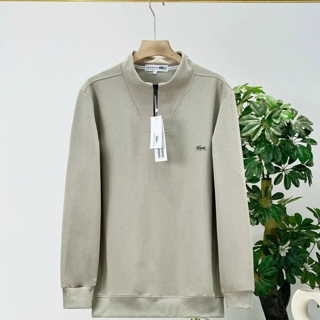 ey 卫衣立领重磅长袖新款拉链休闲宽松保暖上衣打底