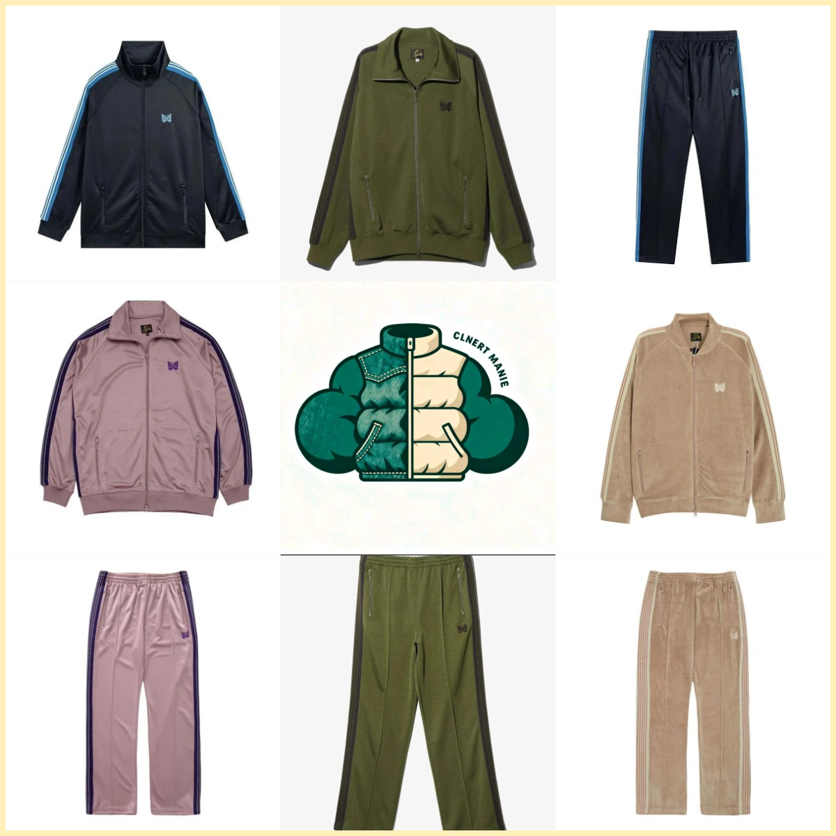 Butter Goods Track Jacket and Pants Set