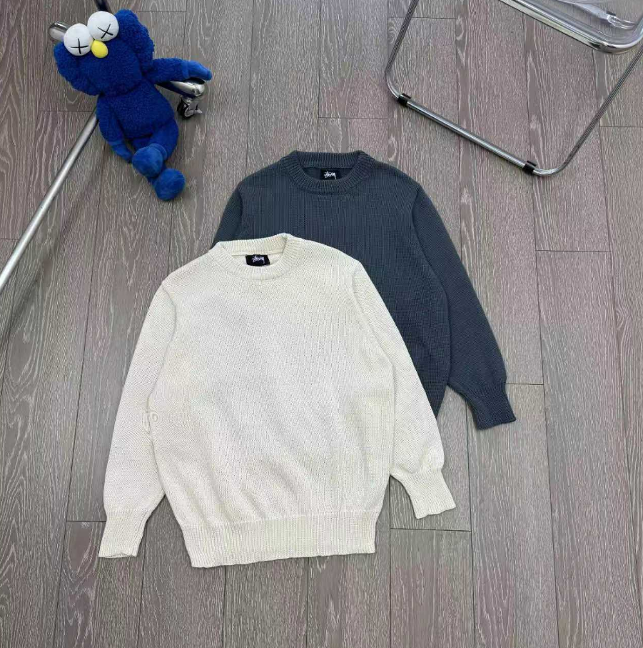 Stussy Knit Crewneck Sweater Men's Casual Wear