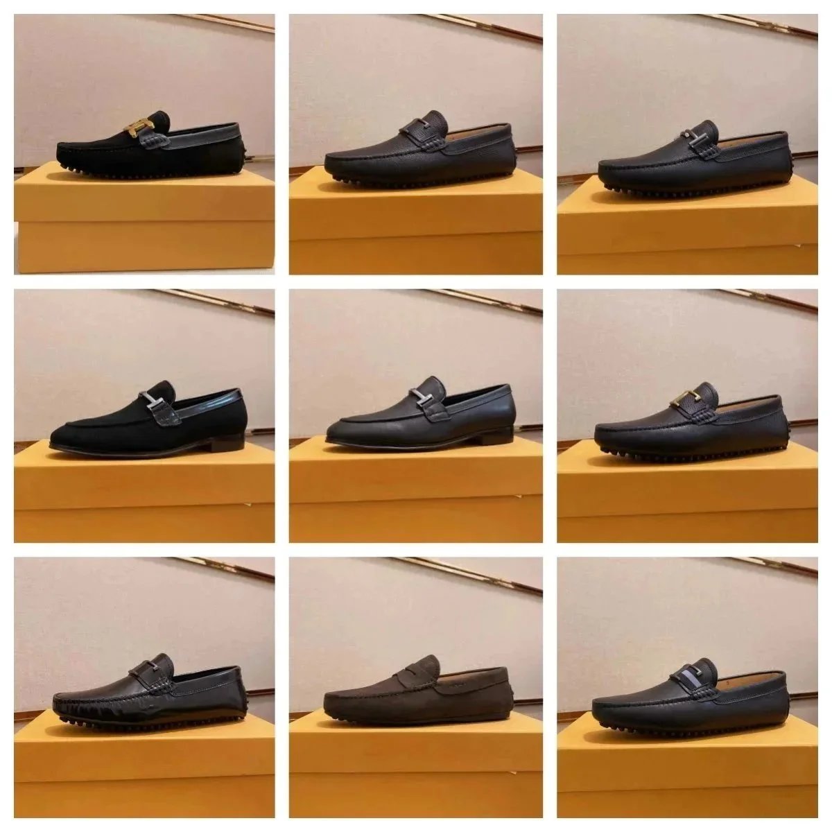 Tod's Men's Leather Loafers Black Slip On Shoes