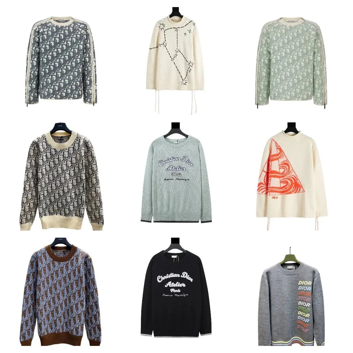 YS10-Presbyopia letter loose sweater