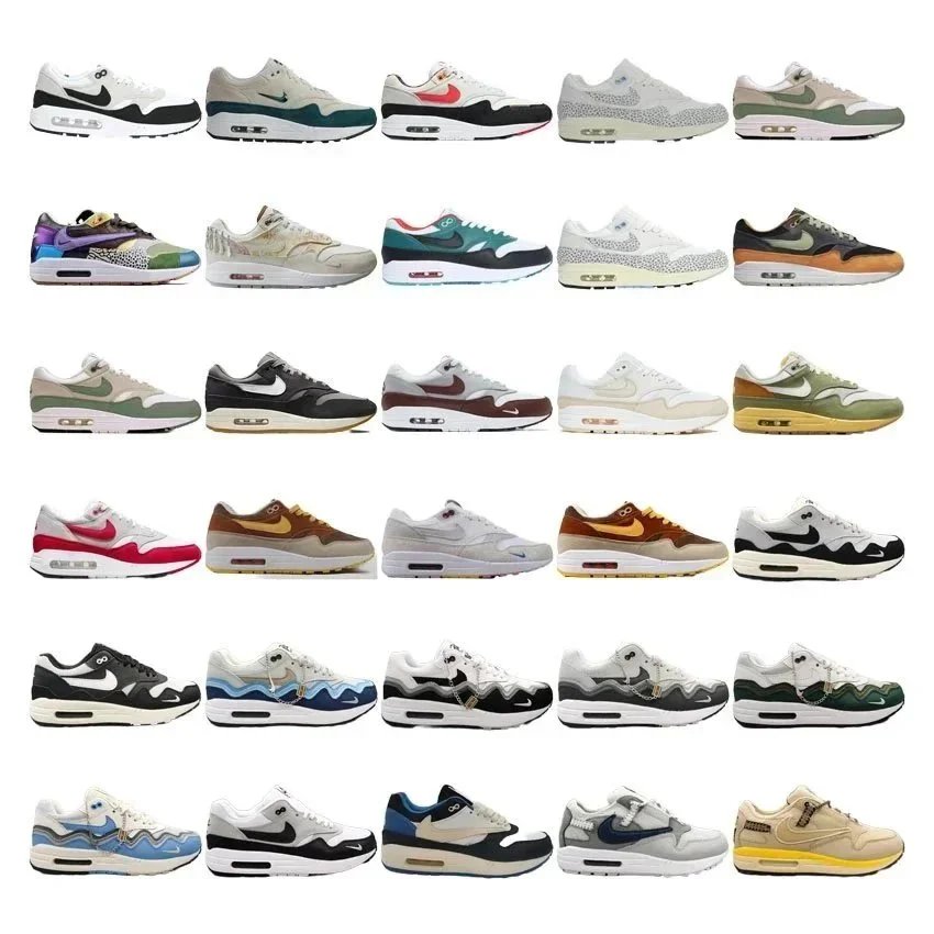 Nike Air Max 1 Sneakers Collection Men Women Running Shoes