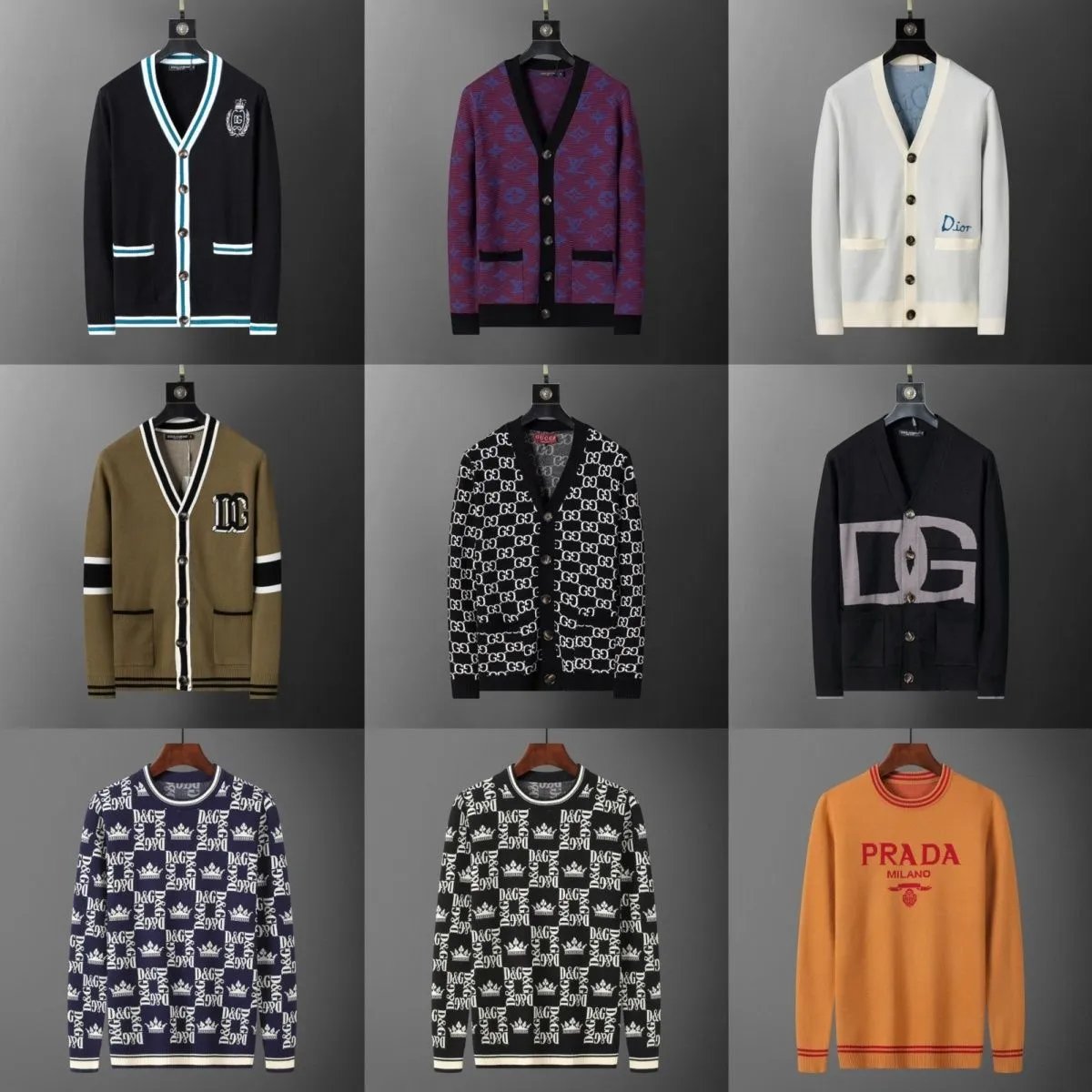 Luxury Designer Cardigans and Sweaters for Men
