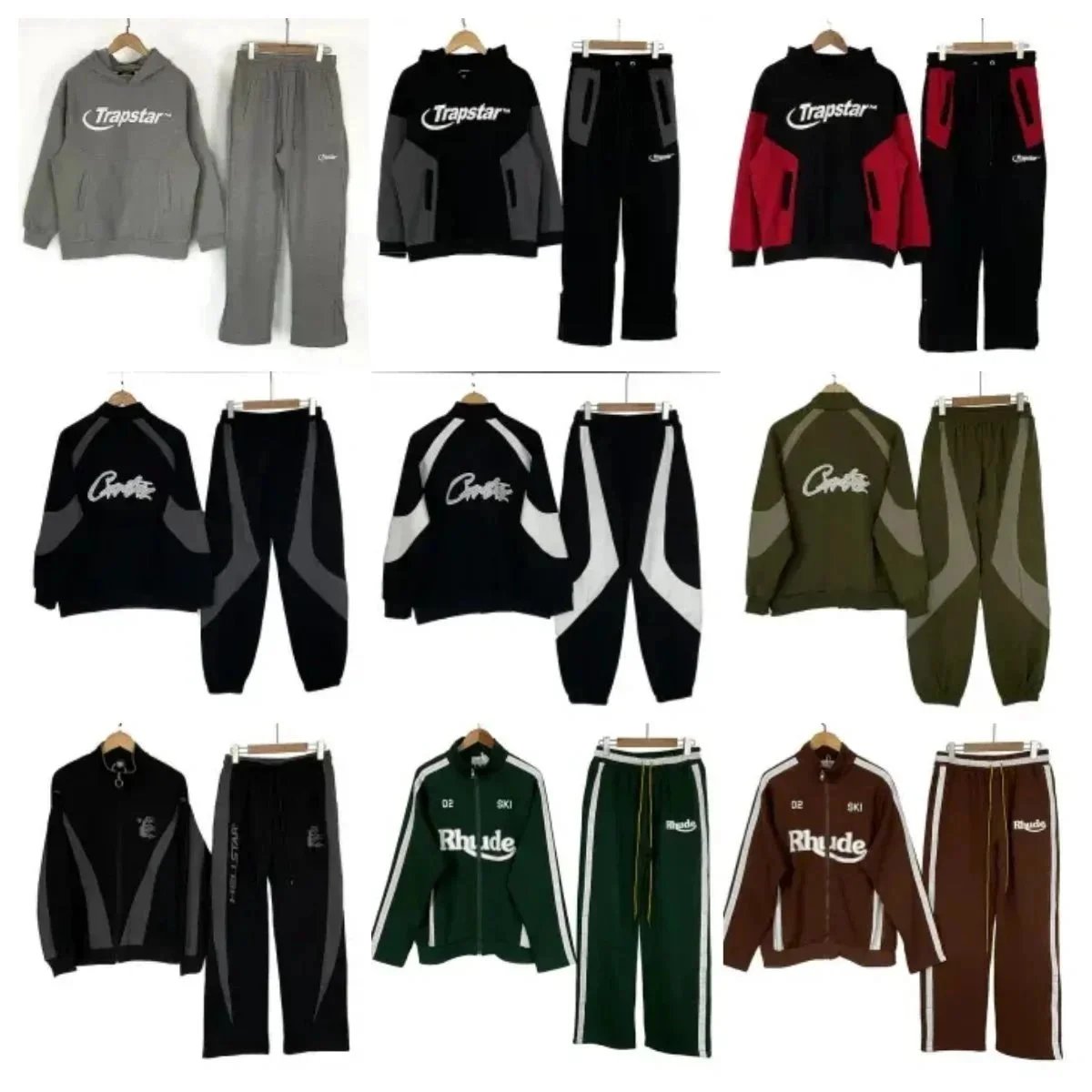 Trapstar and Rhode Tracksuits for Men and Women