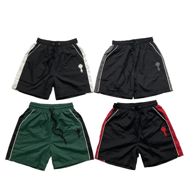 Men's Athletic Shorts with Logo Design in Multiple Colors