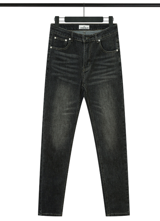 Men's Dark Wash Slim Fit Jeans Classic Denim Pants