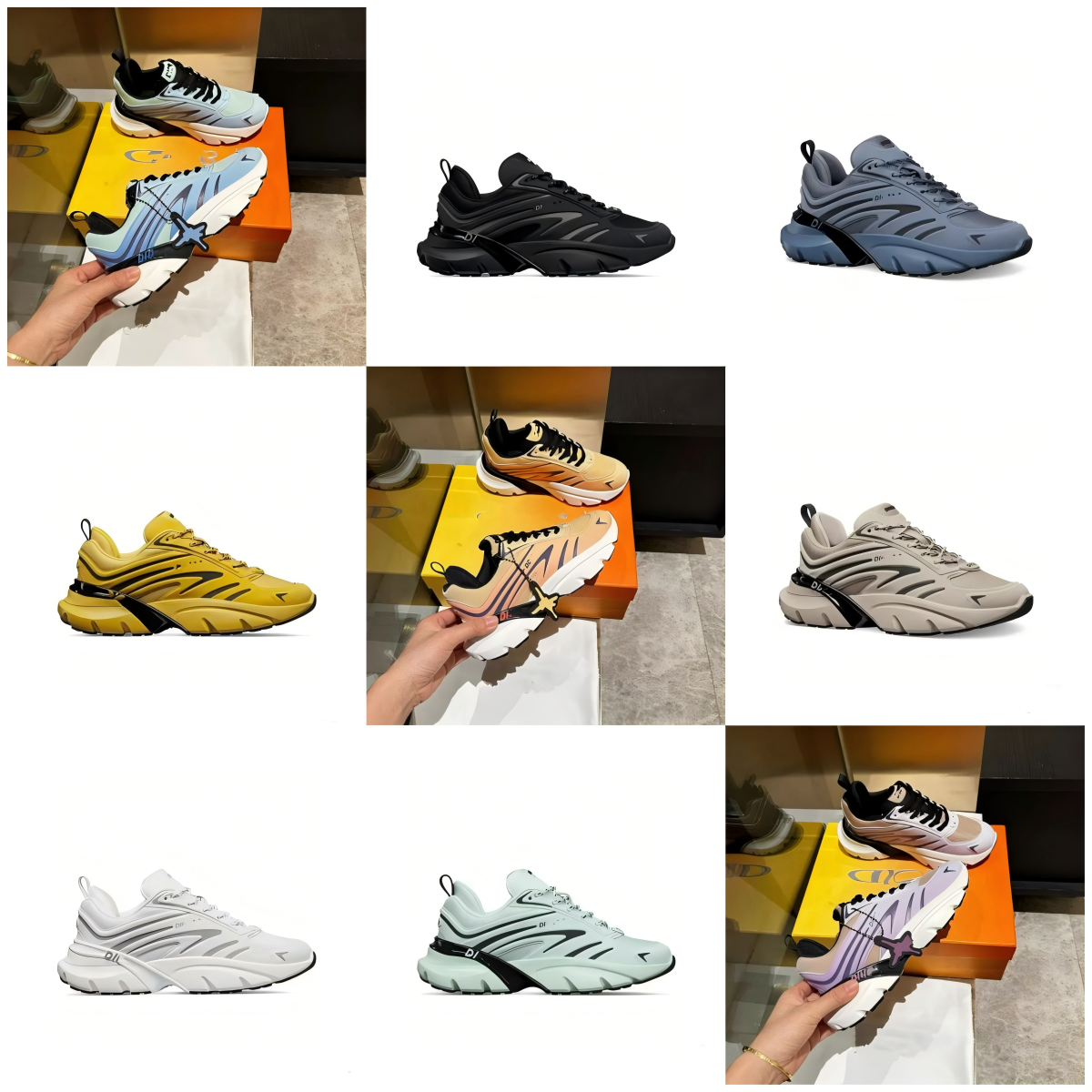 DIL D1 Retro Running Shoes for Men and Women