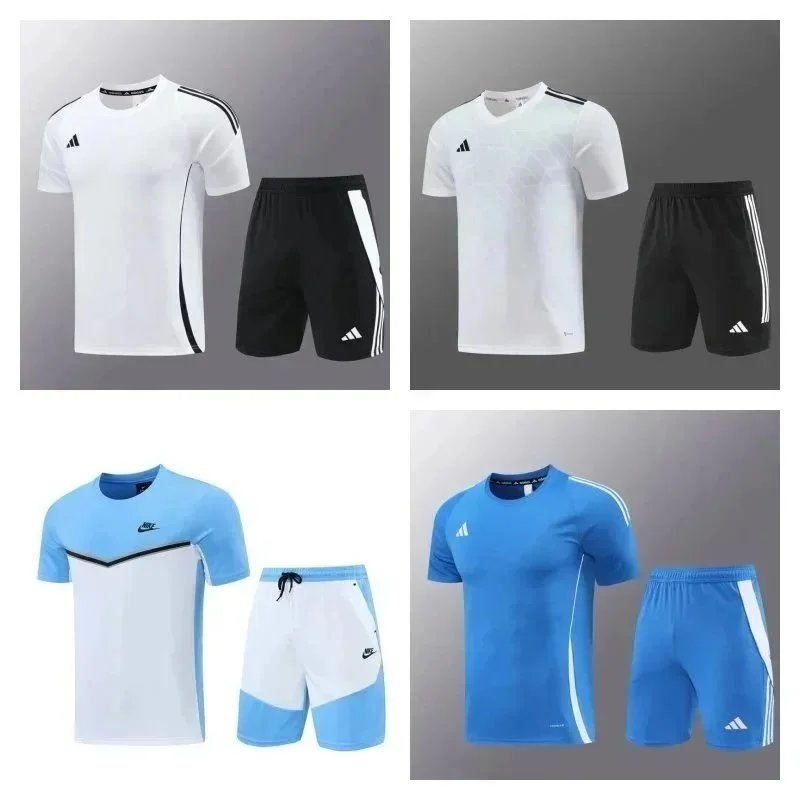 Men's Athletic Sportswear Set T-Shirt and Shorts