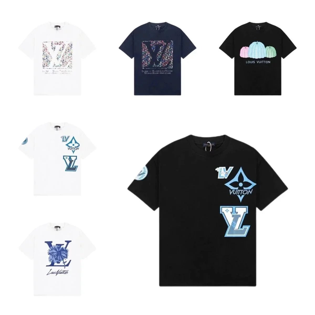 Louis Vuitton T-Shirts with LV Logo and Graphic Designs