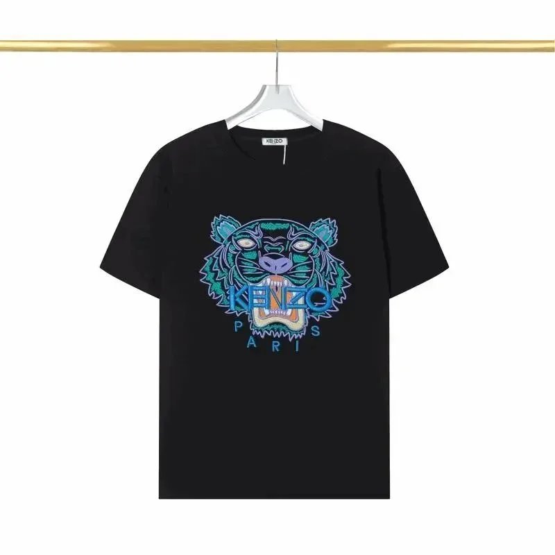KENZO Tiger Head Logo T-Shirt Black