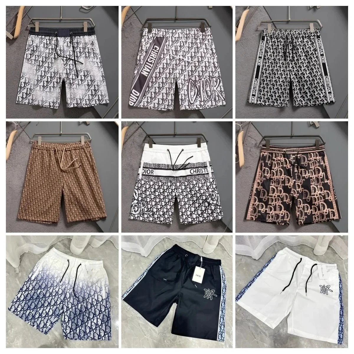 Dior Men's Printed Shorts Collection