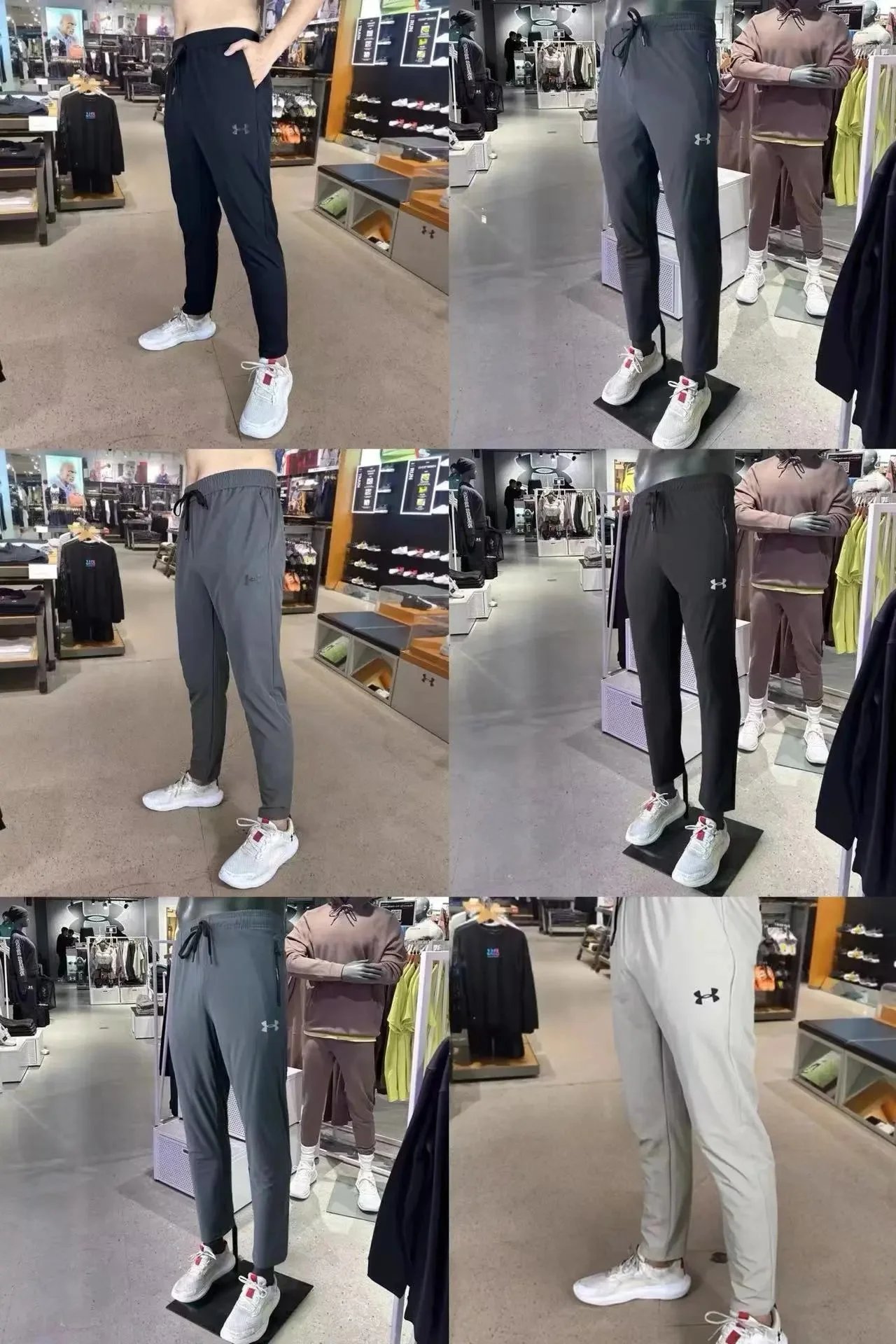 Under Armour Men's UA Rival Fleece Pants Lightweight Sweatpants