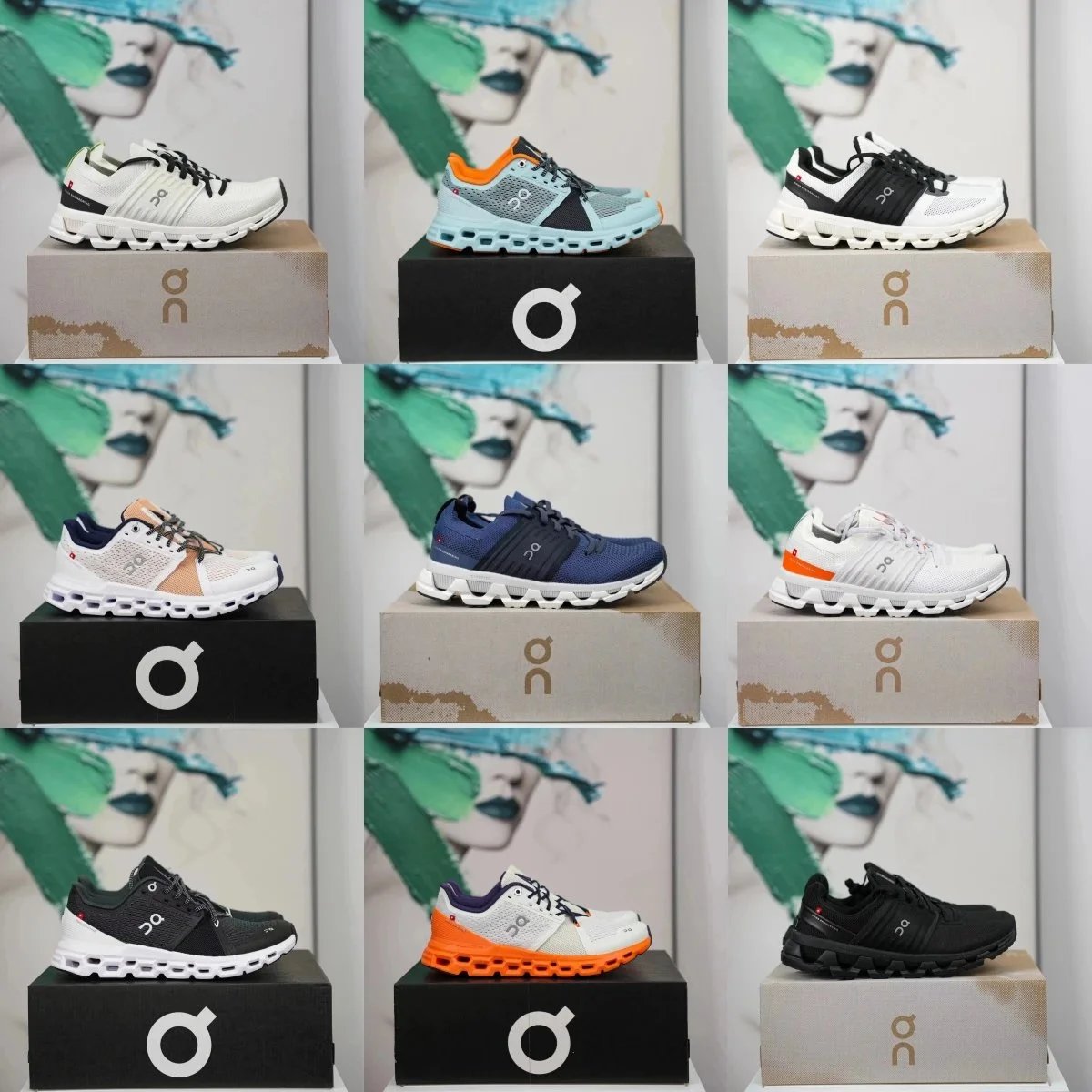 On Running Shoes Lightweight Cushioned Performance Sneakers