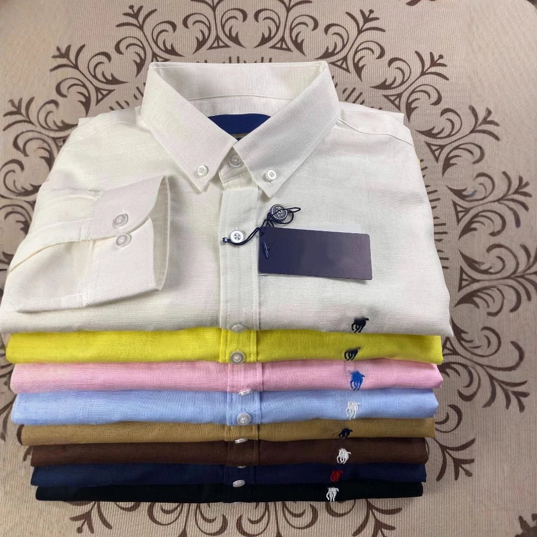 Men's Classic Fit Cotton Polo Shirt with Pony Logo
